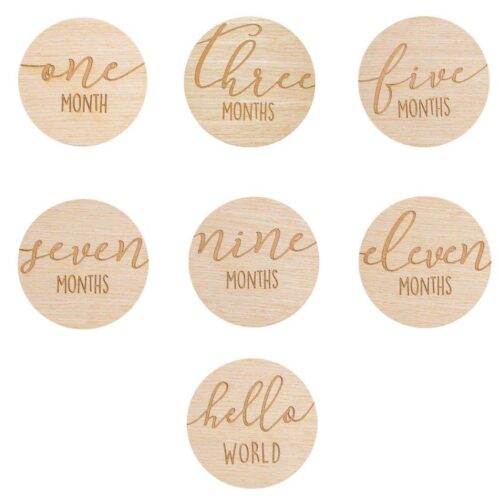 Pearhead Milestone Drvene kartice za fotografiranje