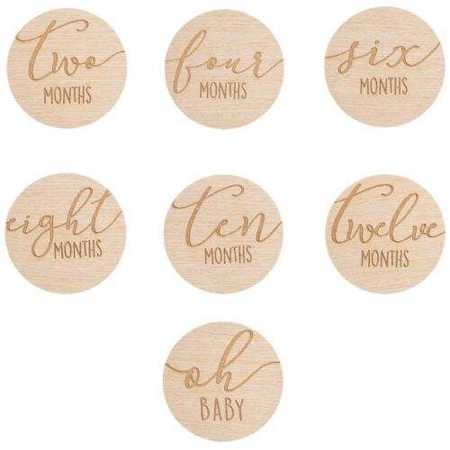 Pearhead Milestone Drvene kartice za fotografiranje