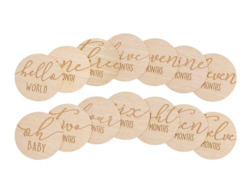 Pearhead Milestone Drvene kartice za fotografiranje