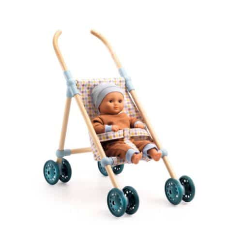 kolica-kockice2 Djeco Kolica za bebe - Kockice