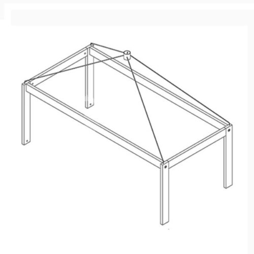 konstrukcija-za-4-poster-bed-baldahin-low Konstrukcija za 4-poster krevet za baldahin BIJELA BOJA