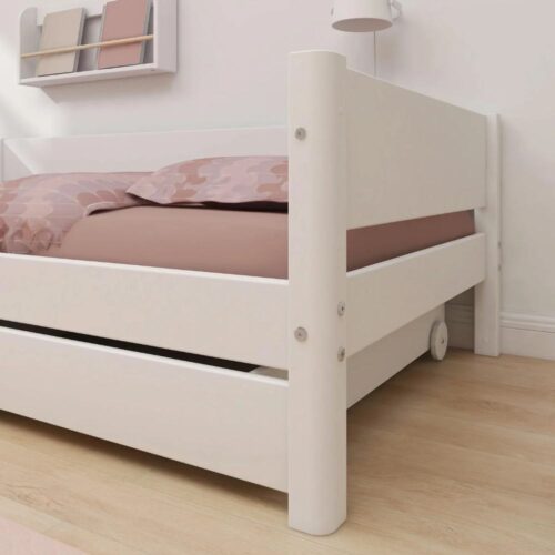 FLEXA WHITE Daybed s dvije ladice