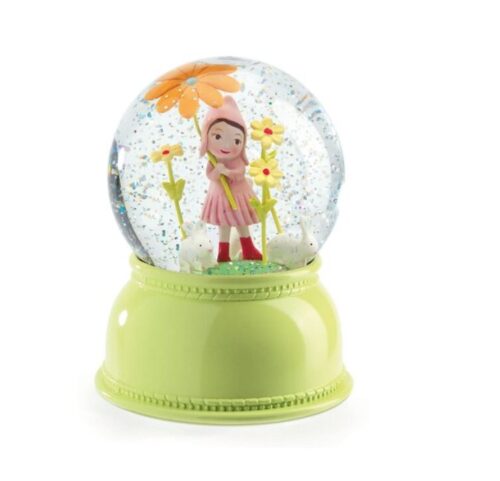 Noćna lampa/snježna kugla djevojčica