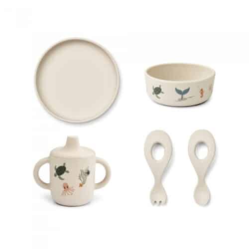 liewood-set-za-jelo-ocean Liewood Set za jelo-Sea/Sandy