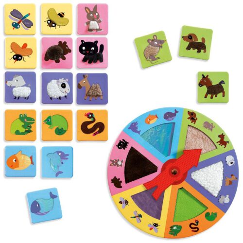 loto2 Djeco Taktilni loto životinje