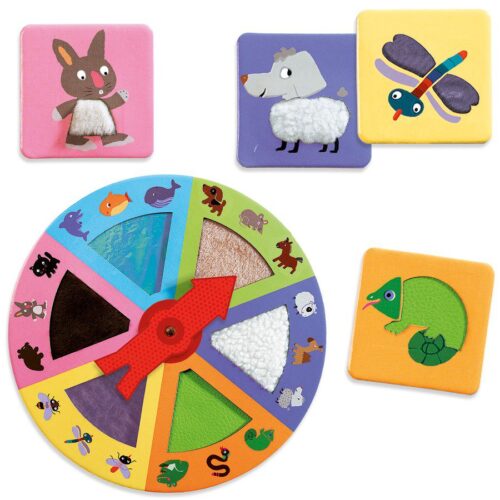 loto3 Djeco Taktilni loto životinje