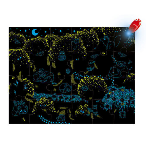 magic-forest-puzzle-3 Janod puzzle Čarobna šuma