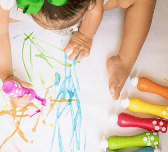 Djeco Perivi markeri s pjenom u boji