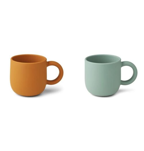 merce-casice-mustard Liewood Merce čašice Mustard Peppermint Mix