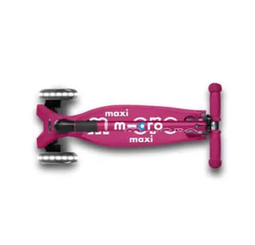 Micro maxi deluxe malina LED - sklopivi  (5-12 godina)