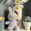 Miffy zeko plišana igračka Terry grey 33 cm