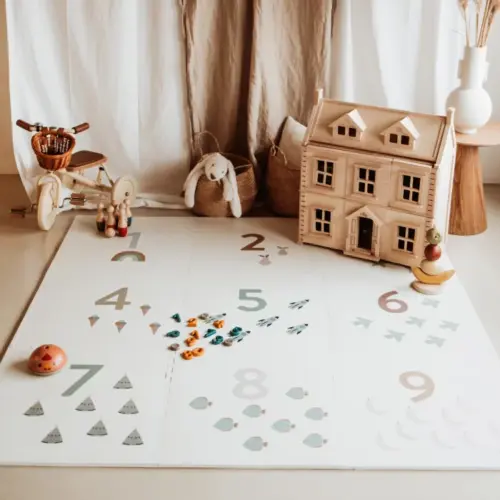 Play&Go Podloga za igru/puzzle - Brojevi (180 x 180 cm)