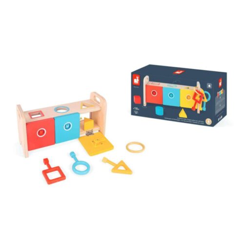 Janod Aktivna igračka oblici i ključići