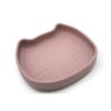 piappa2 The Cotton Cloud Neklizajući silikonski tanjur Pippa Dusty Mauve