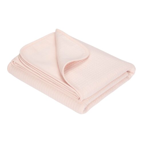 pink-blanket-Little-Dutch Little Dutch roza dekica pure soft pink 70x100
