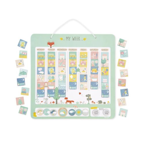 planer2 Janod Tjedni planer s magnetima