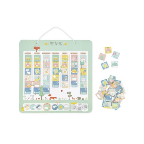 planer5 Janod Tjedni planer s magnetima