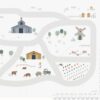 Play & Go podloga za igru/puzzle - Farma (120 x 180 cm)