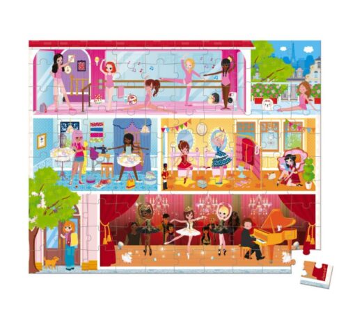 Janod Puzzle plesna akademija