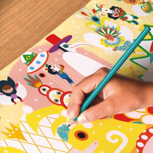 Poppik Poster bojanka Karneval