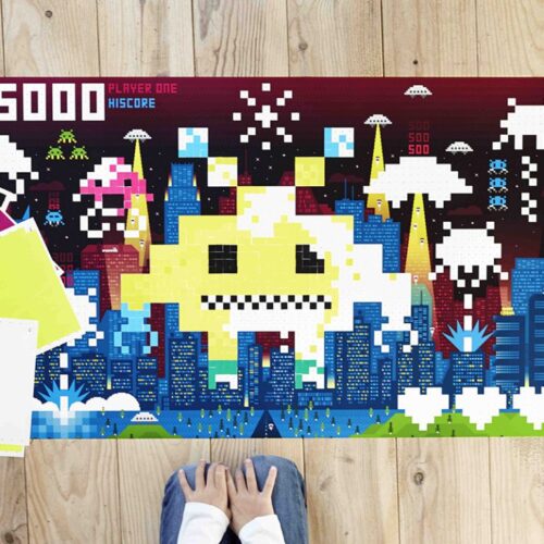 Poppik Video igrice naljepnice za poster PIXEL ART