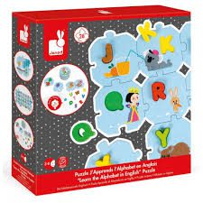 Puzzle učimo abecedu (engleska)