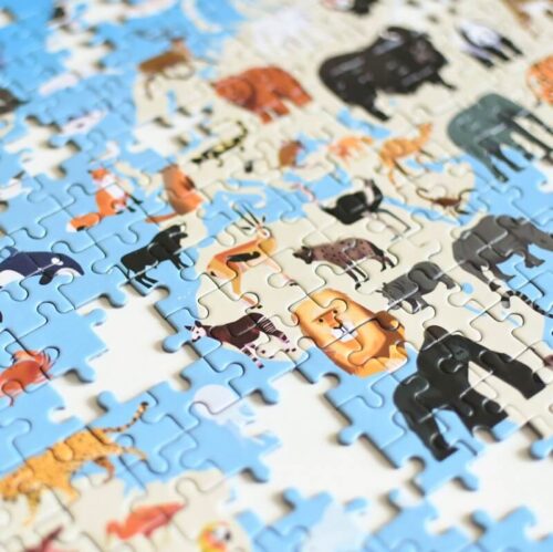 Poppik Puzzle Životinje 500kom