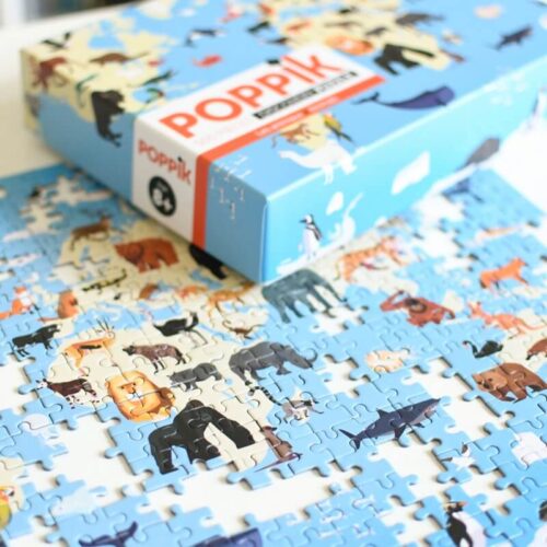 Poppik Puzzle Životinje 500kom