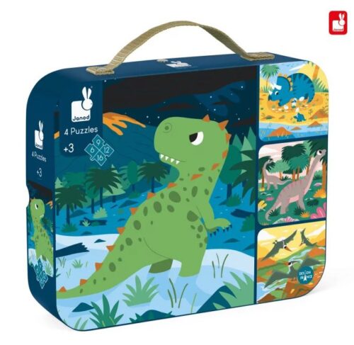 Janod Puzzle Dinosauri