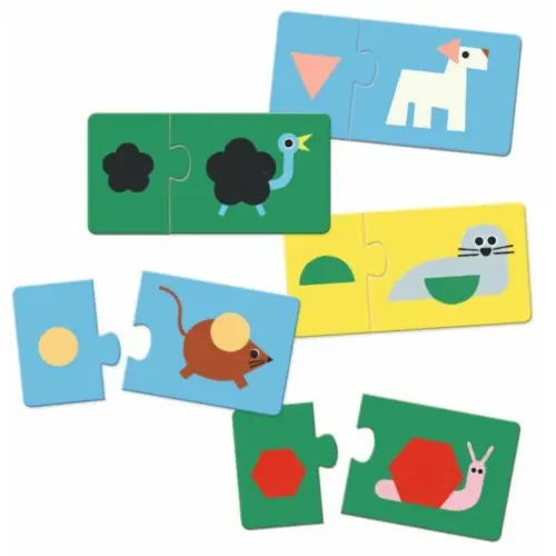 puzzle-duo-zivotinje1 Djeco puzzle duo-Životinje i oblici