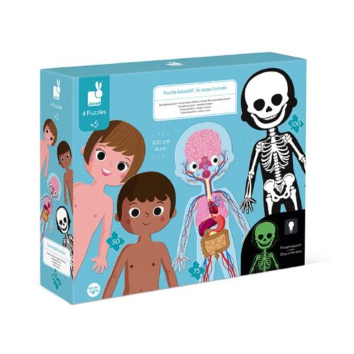 Janod edukativne puzzle ljudsko tijelo