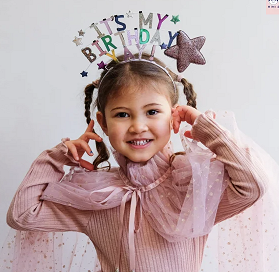 Dječji rajf za kosu-Rođendan