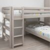 FLEXA CLASSIC Semi-high kutni krevet s ravnim ljestvama 90x200