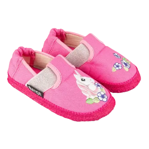 Nanga roze šlapice Jednorog 31-34