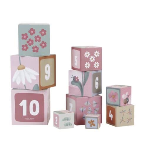 roze-kocke1 Little Dutch Kocke za slaganje Flowers & Butterflies
