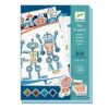 Djeco Set sa štambiljima-Roboti