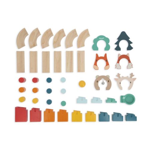 Janod Drveni set za najmanje - Složi krug