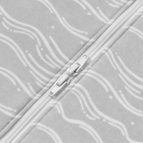 silver Ergobaby Vreća za spavanje Silver waves 1.0 TOG, 0-6mj