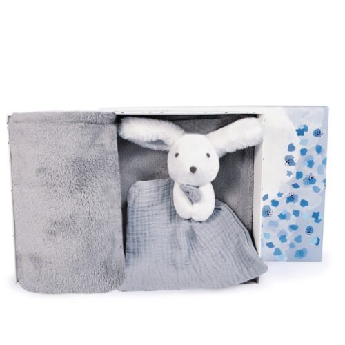 Doudou Dekica i Zeko siva- Happy Glossy