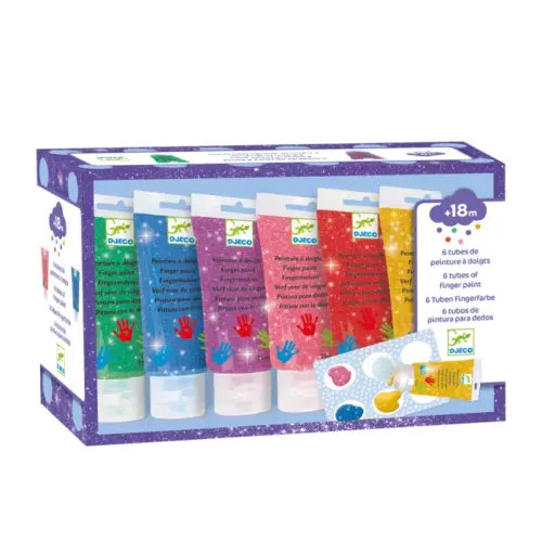 Djeco boje za ruke-Gliter