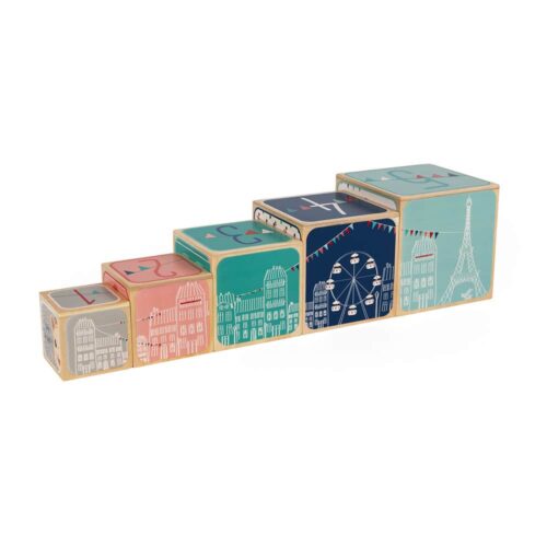 Drvena piramida za slaganje