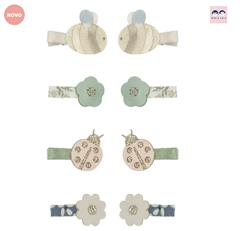 Dječje mini špangice-Pčela i bubamara