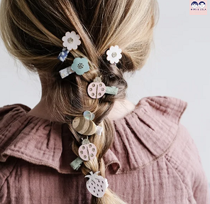 Dječje mini špangice-Pčela i bubamara