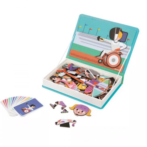 sport3 Janod Kutija s magnetima - Sportovi