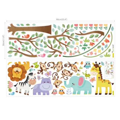 Decowall Šumske životinje