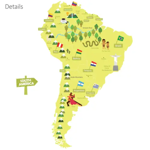 Decowall Šarena karta svijeta