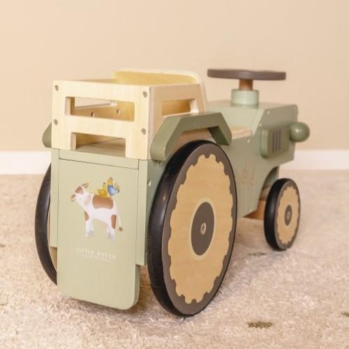 traktor3 Little Dutch drvena guralica traktor Little Farm
