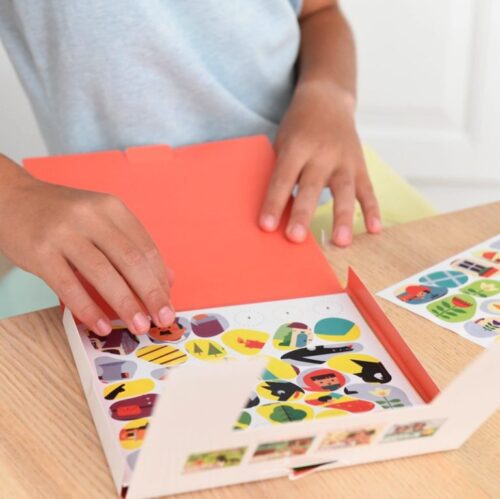 Poppik Tri pra??i?a dje?je naljepnice