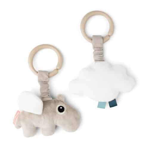 visilice-bijele2 Done By Deer Viseće didaktičke igračke 2kom Happy Clouds- Sand
