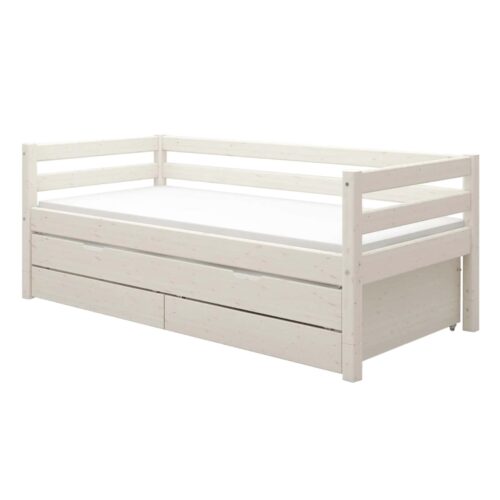 FLEXA Daybed s Pomoćnim krevetom i ladicama White IZLOŽBENI PRIMJERAK
